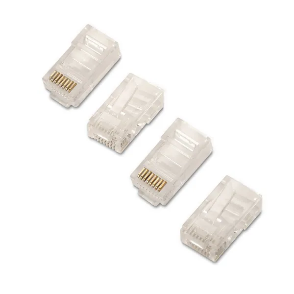 RJ45 Connecuzr Aisens A138-0291 Caurspīdīgs