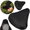 Waterproof bicycle saddle cover Springos BA0083 black