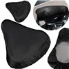 Waterproof bicycle saddle cover Springos BA0083 black