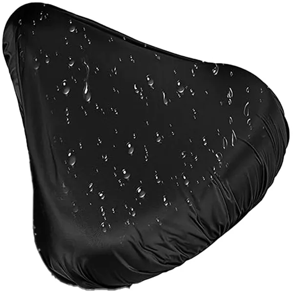 Waterproof bicycle saddle cover Springos BA0083 black