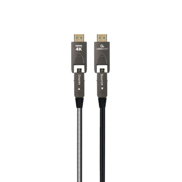 HDMI Kabelis GEMBIRD CCAP-HDMIDD-AOC-20M Melns 20 m