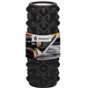 Massage Roller with Protrusions Springos FR0023 33x10.5 cm Foam Roller, Black