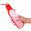 Water bottle for dogs and cats with a drinker, travel Springos PA0296 500 ml red bottle
