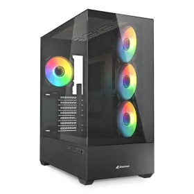 ATX Semi-tower Korpus Sharkoon AK6 RGB Must