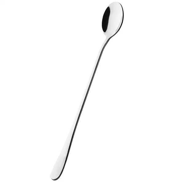 Latte and dessert spoons Springos HA7498, set of 6 pcs, stainless steel, 19.7 cm, silver