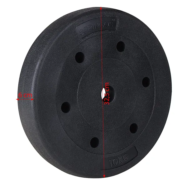 Springos FA1020 painolevy 10 kg