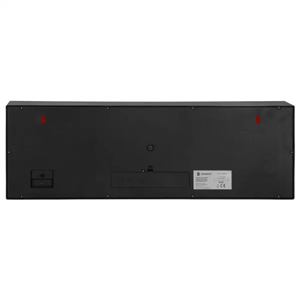 Декоративный камин-лампа Springos CL0863, USB LED 60x10x19,5 см, чёрный