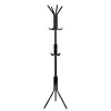 Metal Clothes Rack Springos HA2000, 177 cm, Black Stand