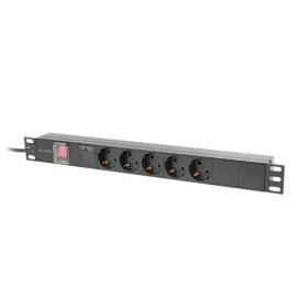 Pārvietojams Pārsegs Lanberg PDU-05F-0200-BK
