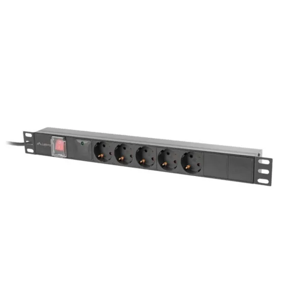 Pārvietojams Pārsegs Lanberg PDU-05F-0200-BK