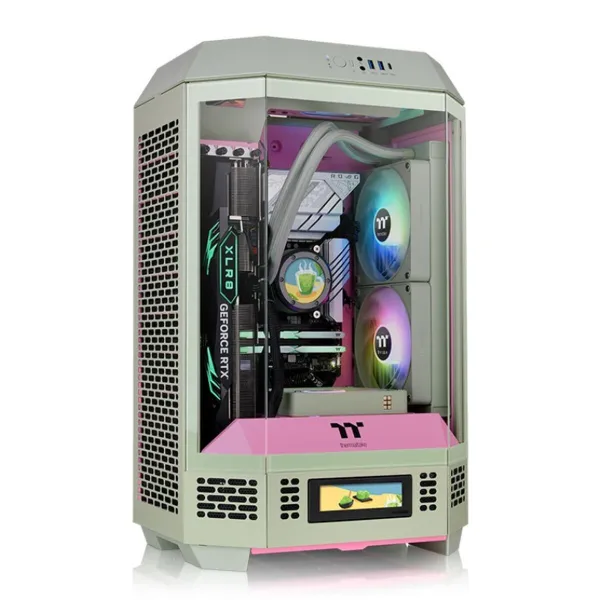 ATX Pus-torņveida Kārba THERMALTAKE Tower 300 Matcha Plum