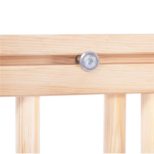 Koka drošības vārtiņi Springos SG005, regulējami 72-122 cm