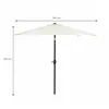 Standing Garden Umbrella with Tilt Springos GU0013, 250 cm