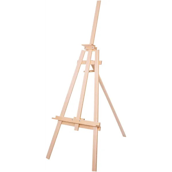 Kolmijalkainen maalausteline Springos ST01, säädettävä 175 cm, pyökki