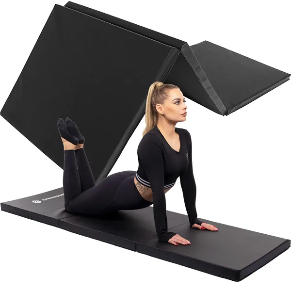 Folding exercise mat Springos FA0041 180x60x5cm