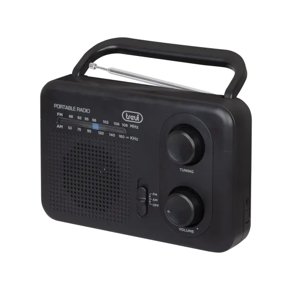 Radio Trevi 0RA7F6400 Melns