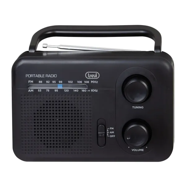 Radio Trevi 0RA7F6400 Melns