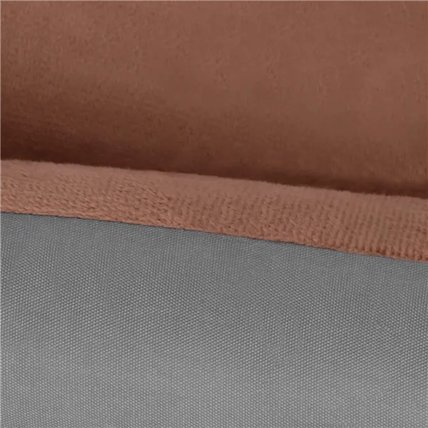 Dog, cat bed XL Springos PA0329XL, resting place 70x57x13 cm brown-gray