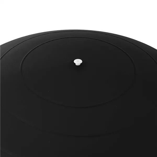Fitness exercise ball with pump Springos FB0013, 55 cm, black