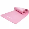 Universal exercise mat for fitness, yoga, pilates Springos YG0030, 183 cm, pink