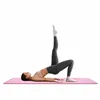 Universal exercise mat for fitness, yoga, pilates Springos YG0030, 183 cm, pink