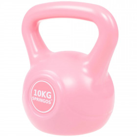 Dumbbell ABS Springos FA1061, pink 10kg