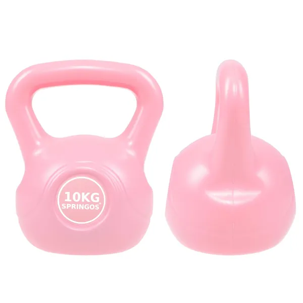 Dumbbell ABS Springos FA1061, pink 10kg