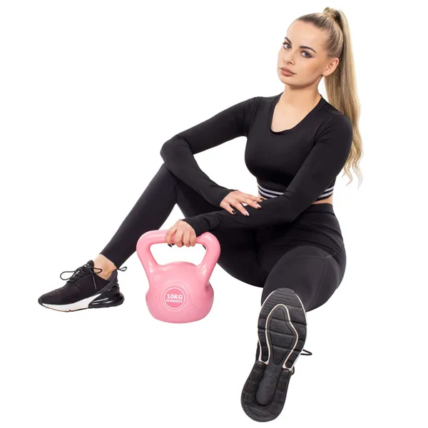 Dumbbell ABS Springos FA1061, pink 10kg