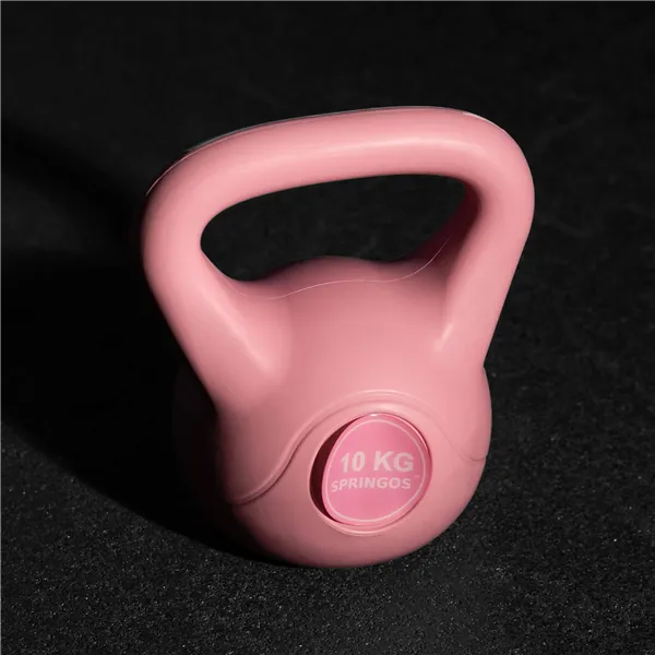 Dumbbell ABS Springos FA1061, pink 10kg