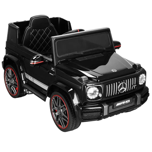 Auto akkukäyttöinen Mercedes sähköinen lasten autolelu kaukosäätimellä Springos KC0011
