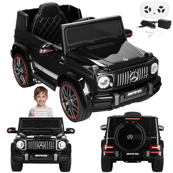 Auto akkukäyttöinen Mercedes sähköinen lasten autolelu kaukosäätimellä Springos KC0011