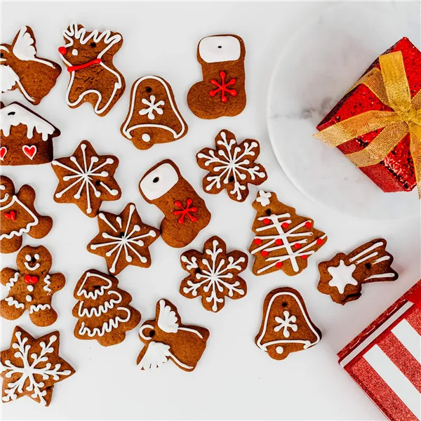 Metal Christmas Cookie Cutters Springos KI0121 10 pcs.