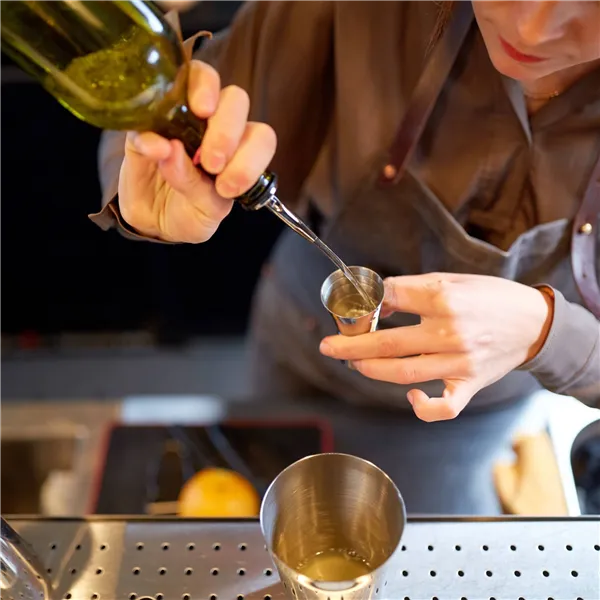 Bartender Set Shaker Stand Springos KI0010 11 pcs. Silver