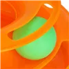 Interactive Cat Toy Ball Tower Carousel Springos PA0330 Orange