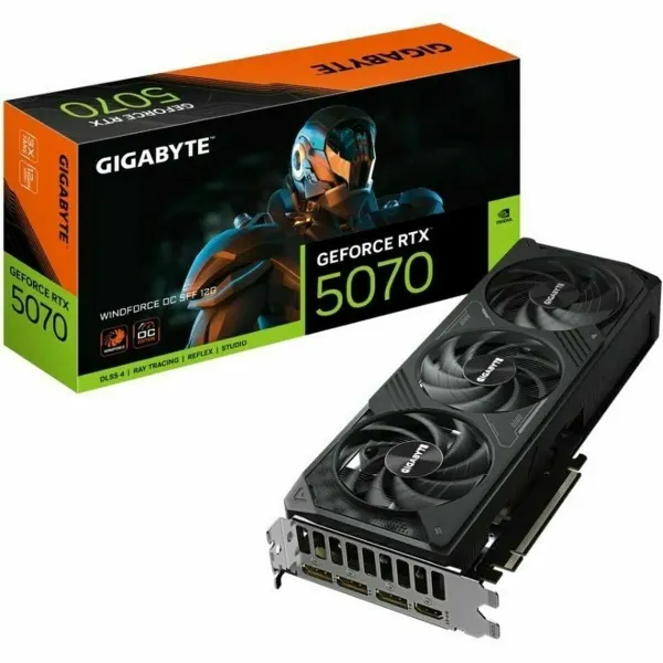 Grafikas Karte Gigabyte 9VN5070WO-00-G10 nvidia geforce rtx 5070 12 GB GDDR6 GDDR7