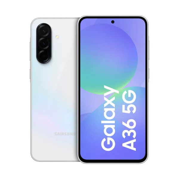Smartphone Samsung Galaxy A36 6,7" Octa Core Qualcomm Snapdragon 6 Gen 3 8 GB RAM 256 GB White