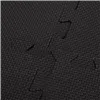 Exercise Mat Puzzle Springos FM0001 60x60 cm Black 4 pcs