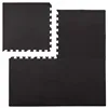 Exercise Mat Puzzle Springos FM0001 60x60 cm Black 4 pcs