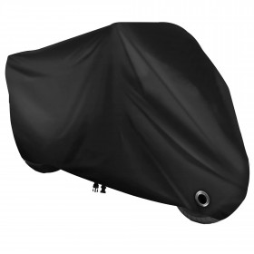 Pyörän, moottoripyörän ja skootterin suoja Springos GA0205, 250x105x125 cm, vedenpitävä, musta