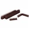 Anti-Bird Spikes Springos GA0018, Plastic Pigeon Repellent Strip, 12 pcs, Brown