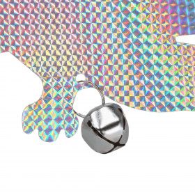 Roikkuva pöllö, lintukarkote kellolla, Springos GA0069 holografinen