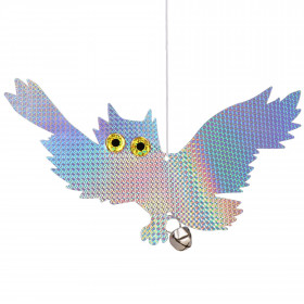 Roikkuva pöllö, lintukarkote kellolla, Springos GA0069 holografinen