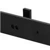 Wall-mounted bathroom hook rack Springos HA5179 5 hooks, black aluminum
