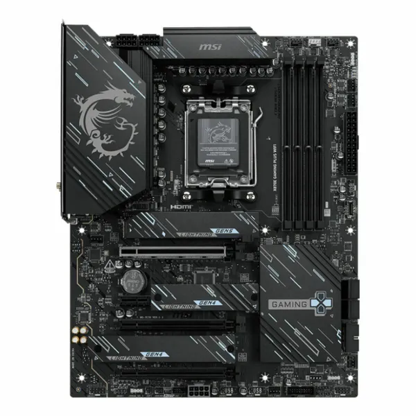 Pagrindinė plokštė MSI X870E GAMING PLUS WIFI AMD AM5