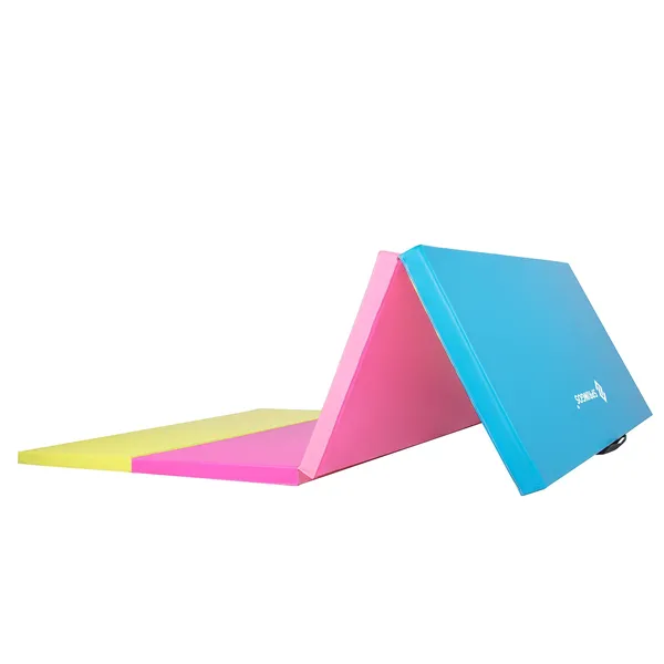 Foldable gym mat Springos FA0064, 240 cm, multicolor