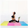 Foldable gym mat Springos FA0064, 240 cm, multicolor