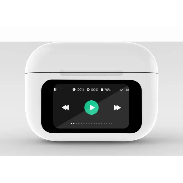 Наушники GEMBIRD TWS-LCD-ANC-01-W Белый