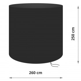 Hanging chair cover Springos HC0035 250x260cm waterproof black