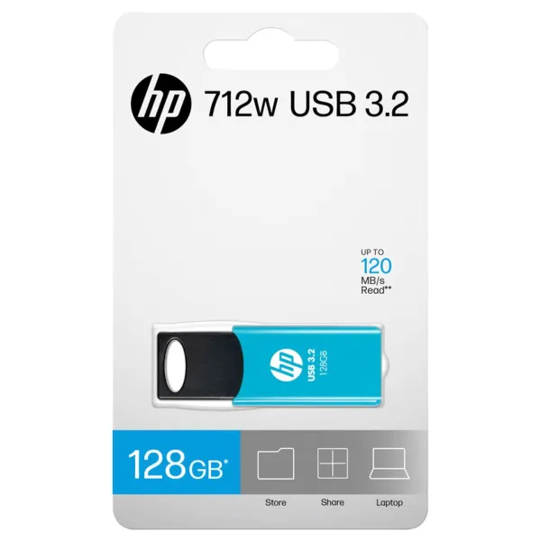 USB atmintukas HP HPFD712LB-A-128