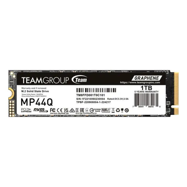 Cietais Disks Team Group MP44Q 1 TB SSD